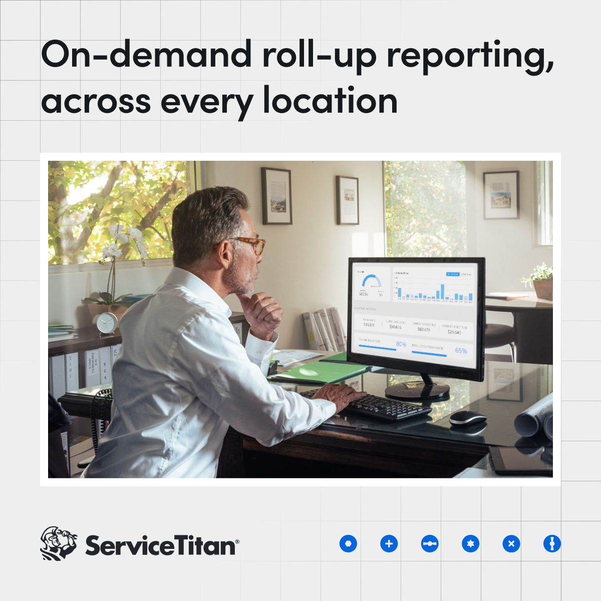 ServiceTitan Facebook ad: Get P&Ls Consolidated Today
