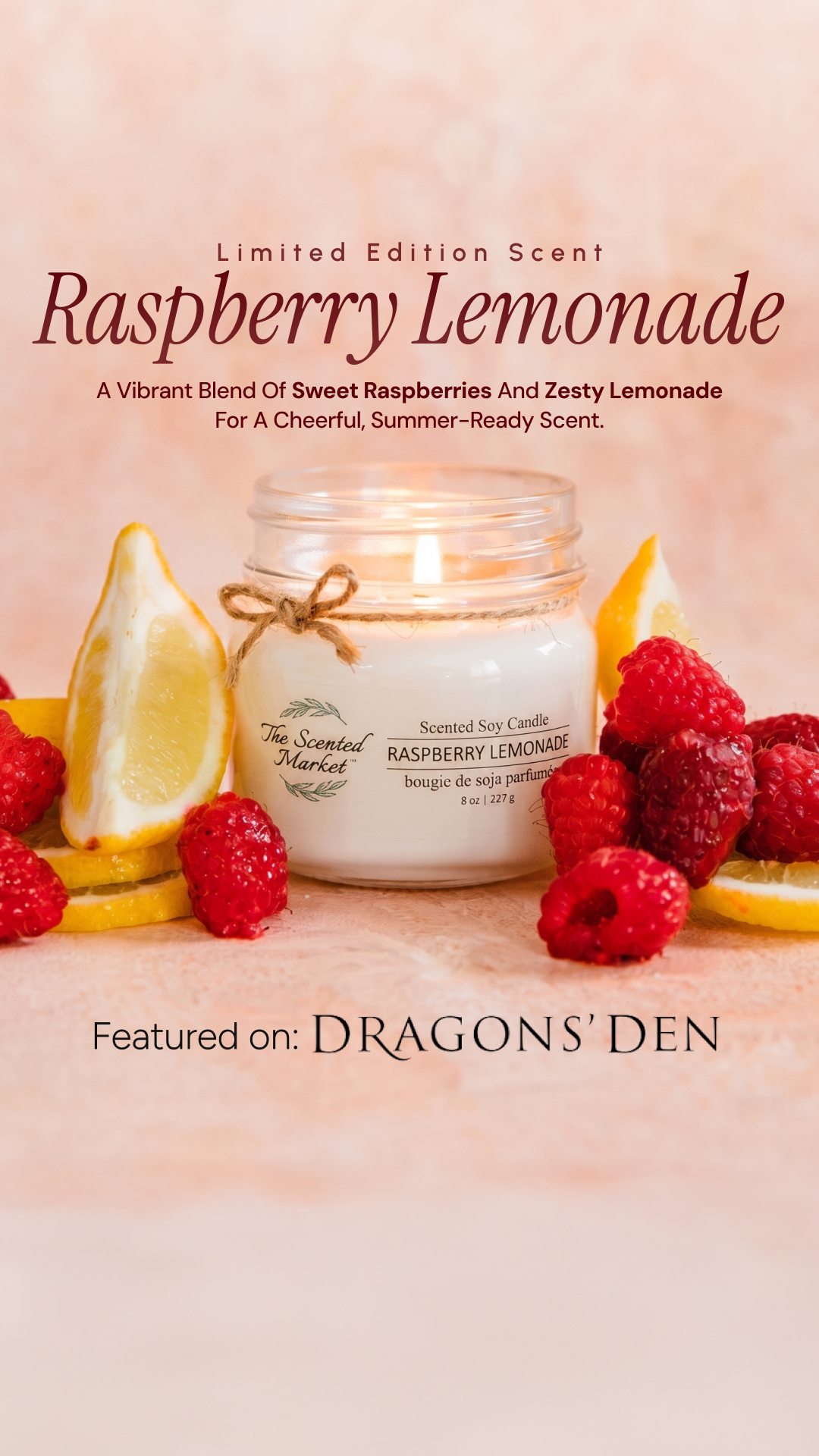 The Scented Market Facebook ad