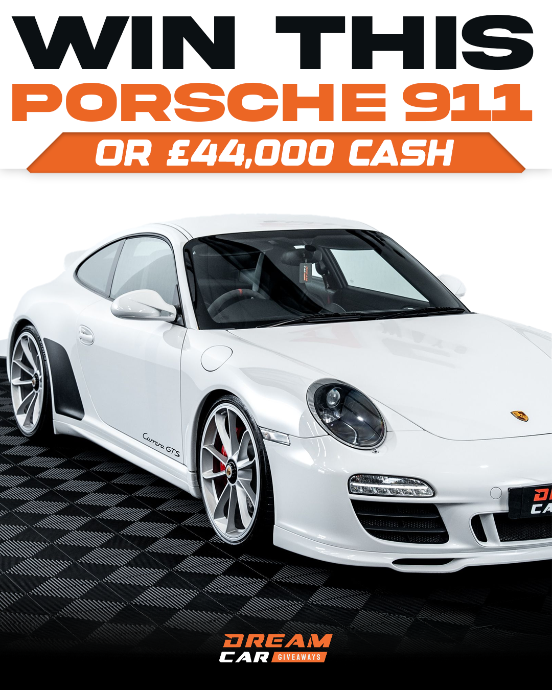 Dream Car Giveaways Facebook ad