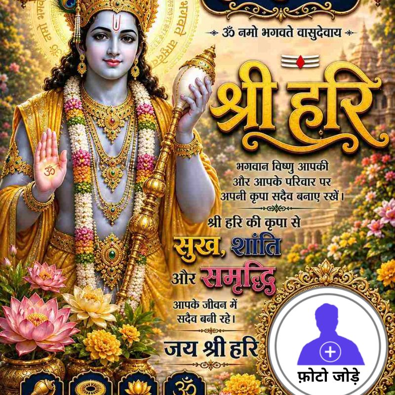 Crafto1 Facebook ad: अपने फोटो के साथ Devotional Quotes पाएं