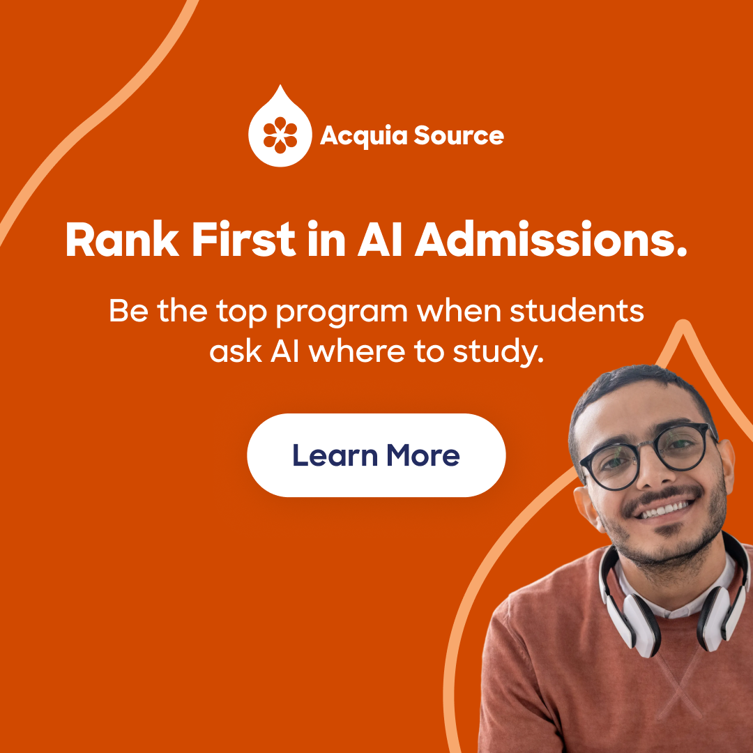 Acquia Facebook ad