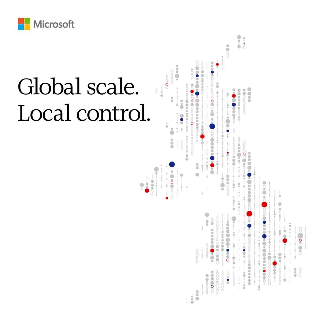 Microsoft Azure Facebook ad