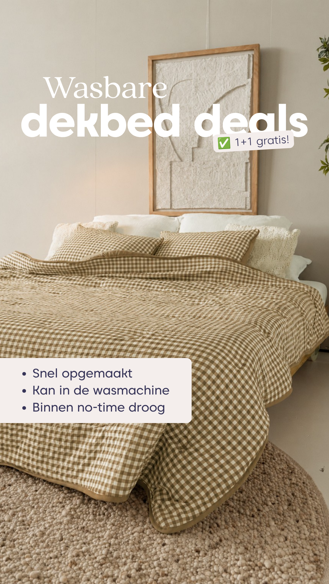 HappyBed Facebook ad
