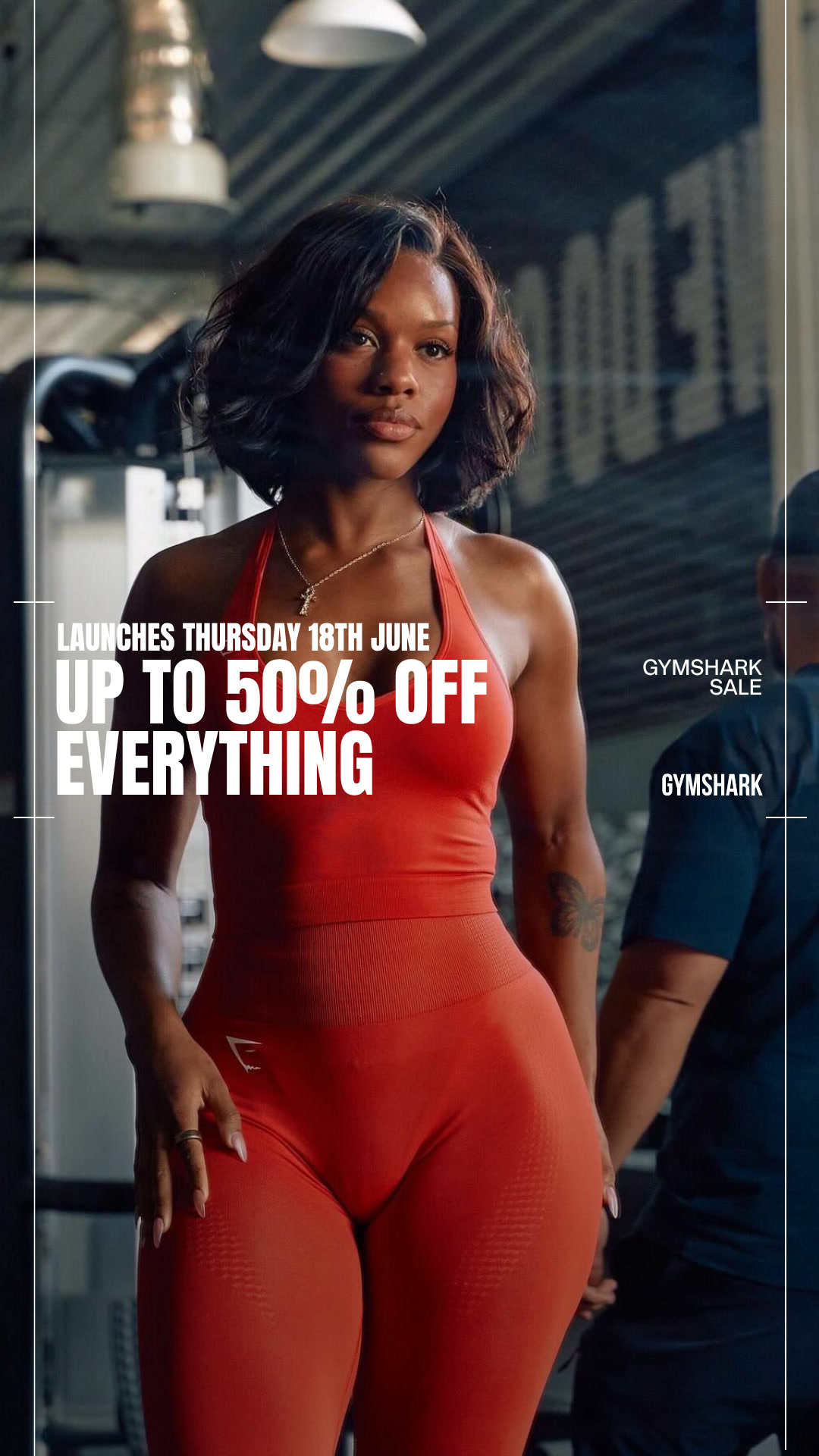 Gymshark Facebook ad