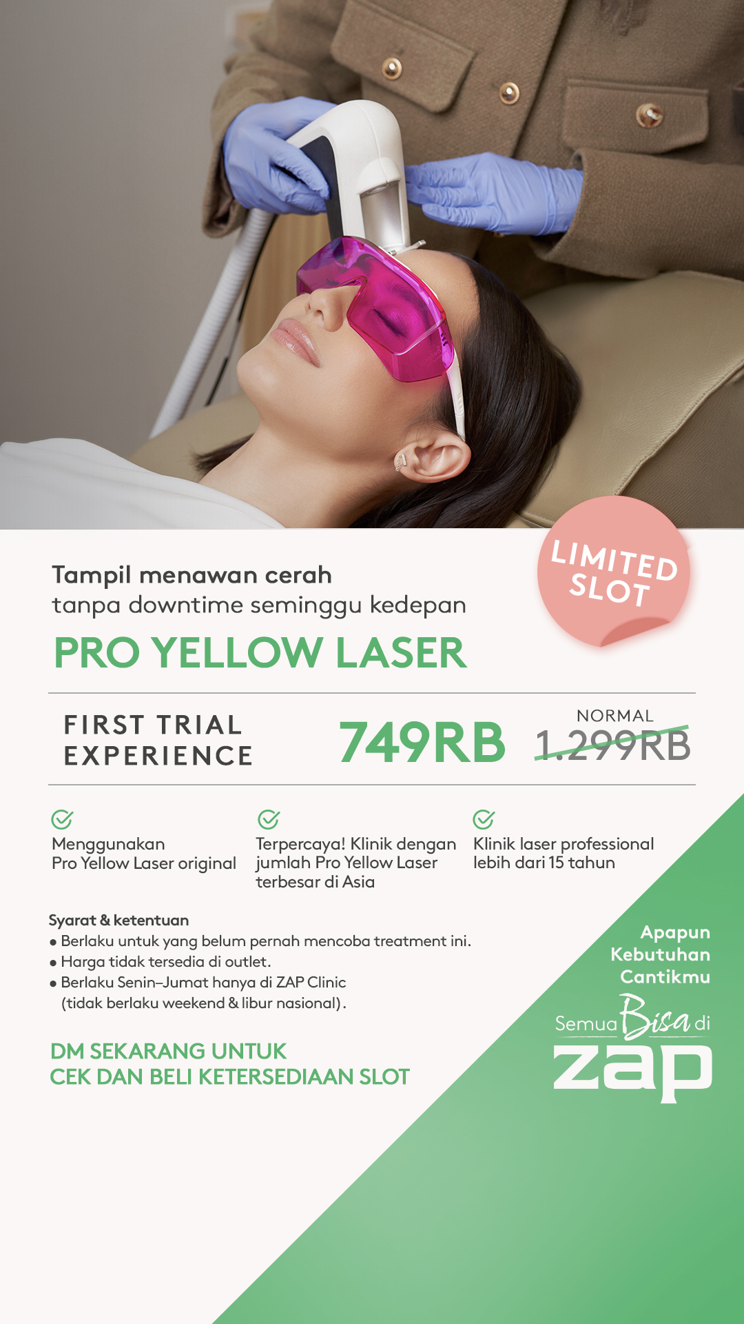 ZAP Clinic Indonesia Facebook ad