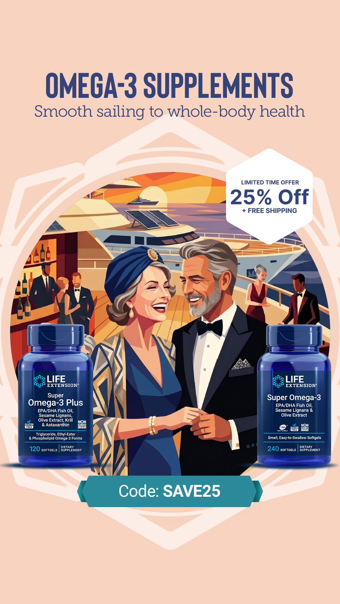 Life Extension Facebook ad