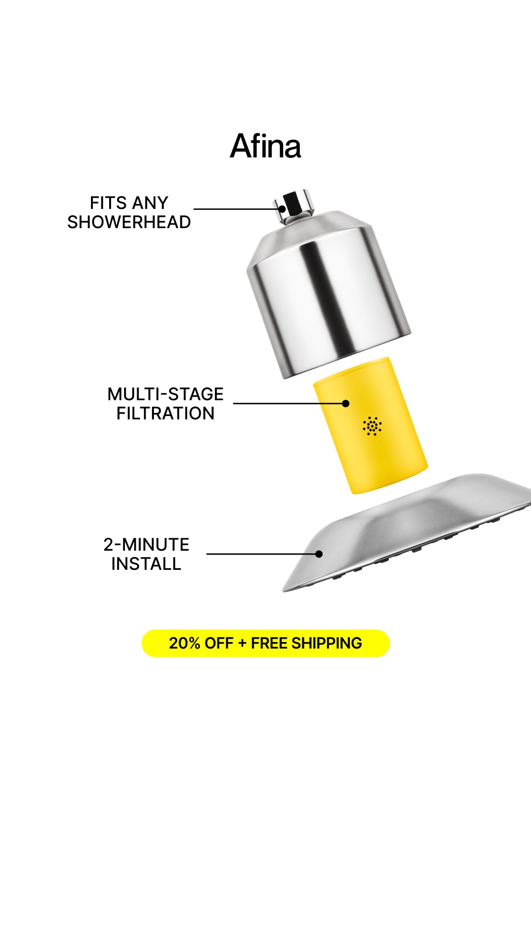 Showerlabs Facebook ad