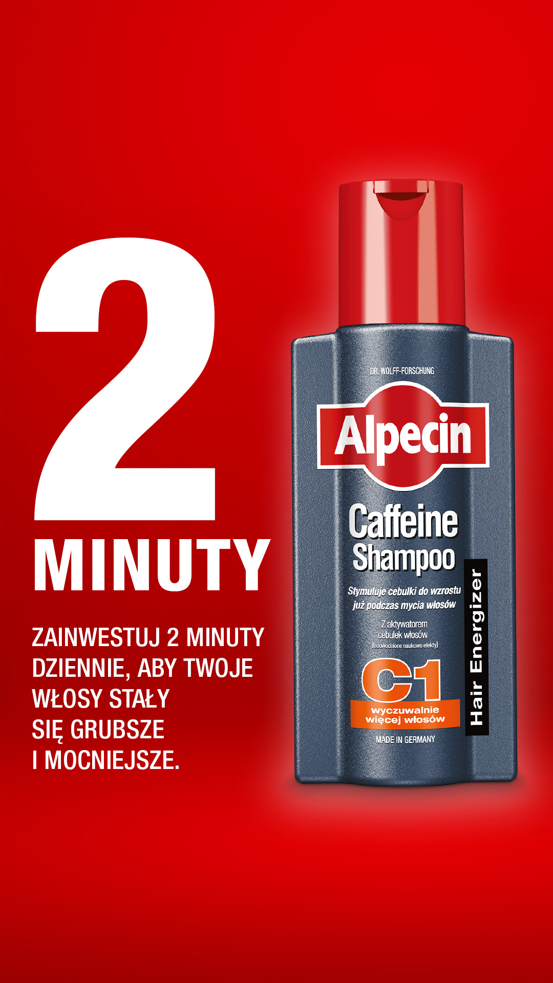 Alpecin Facebook ad