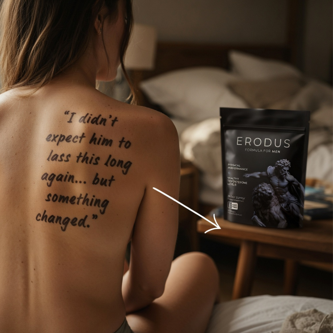 Erodus Formula For Men Facebook ad