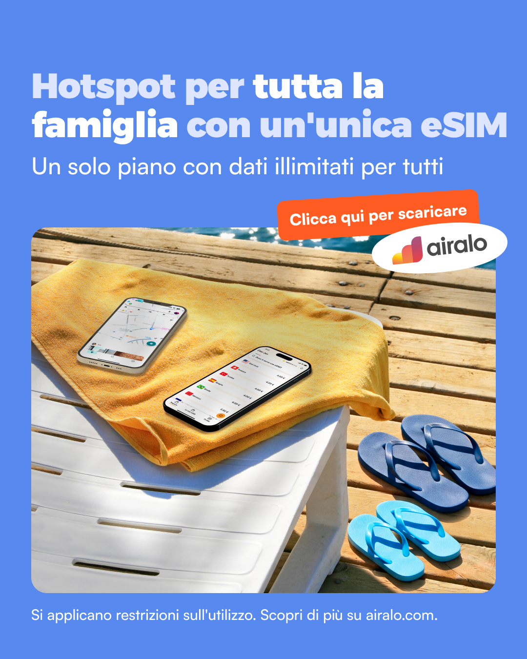 Airalo Global eSIM Store Facebook ad
