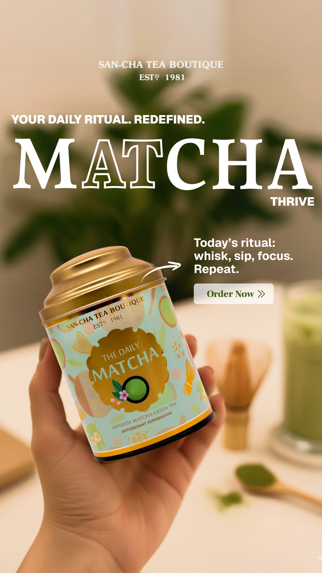 Sancha Tea, India Facebook ad