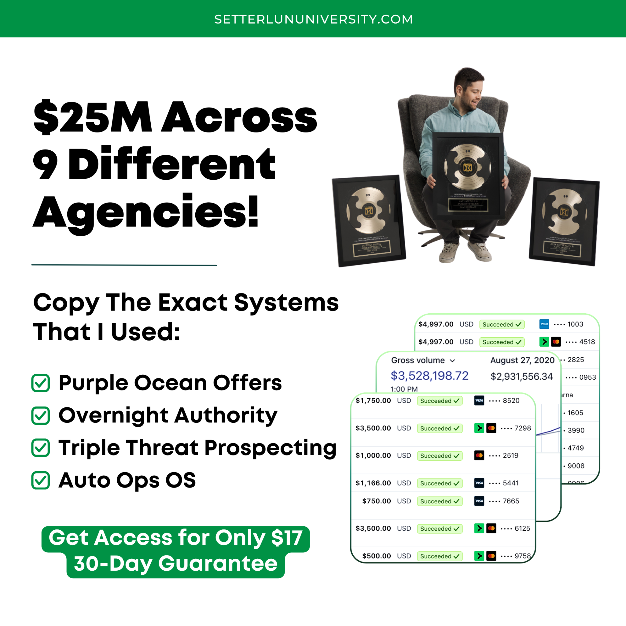 Jake Setterlun Facebook ad