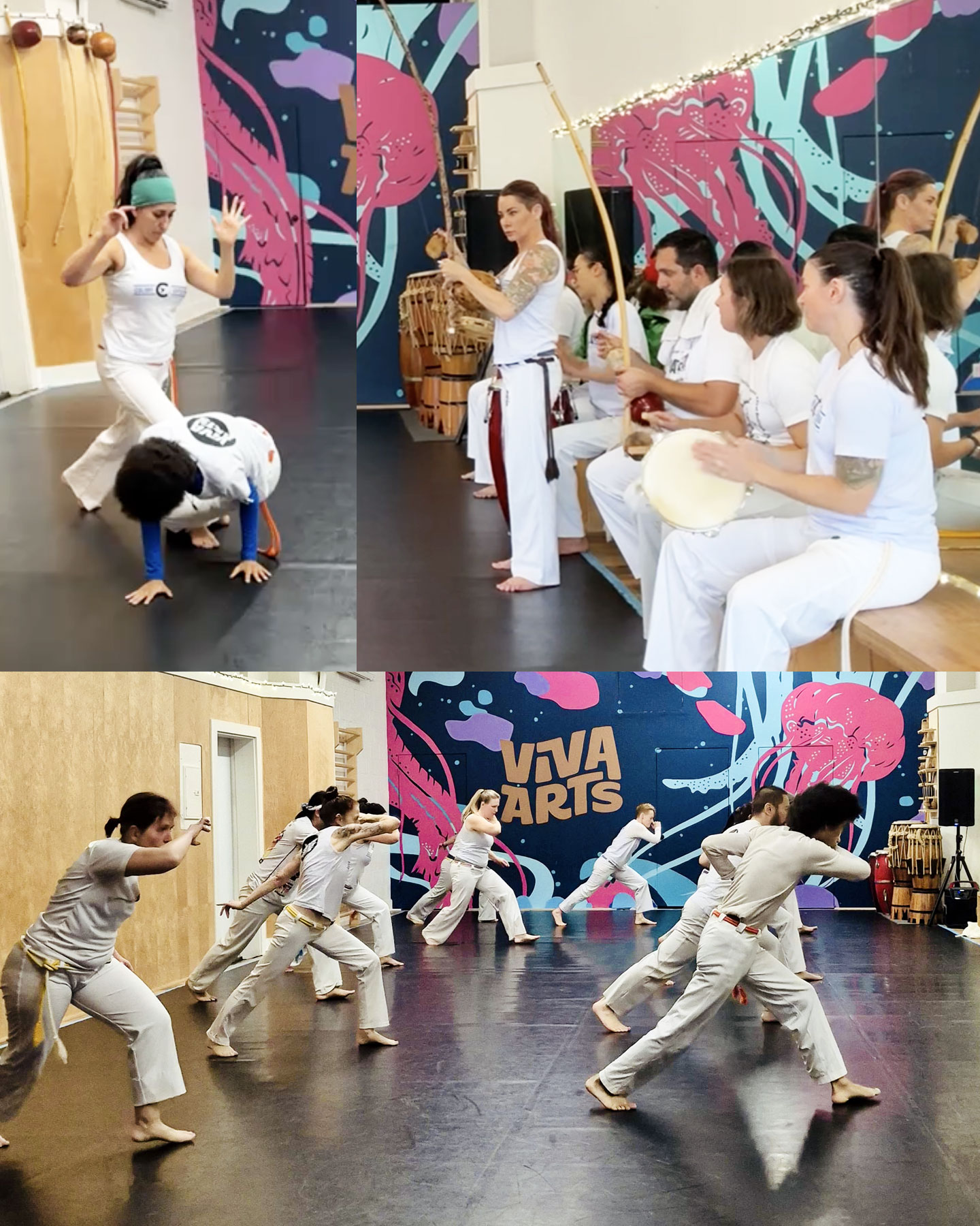 VivaArts Facebook ad: Intro to Capoeira $29