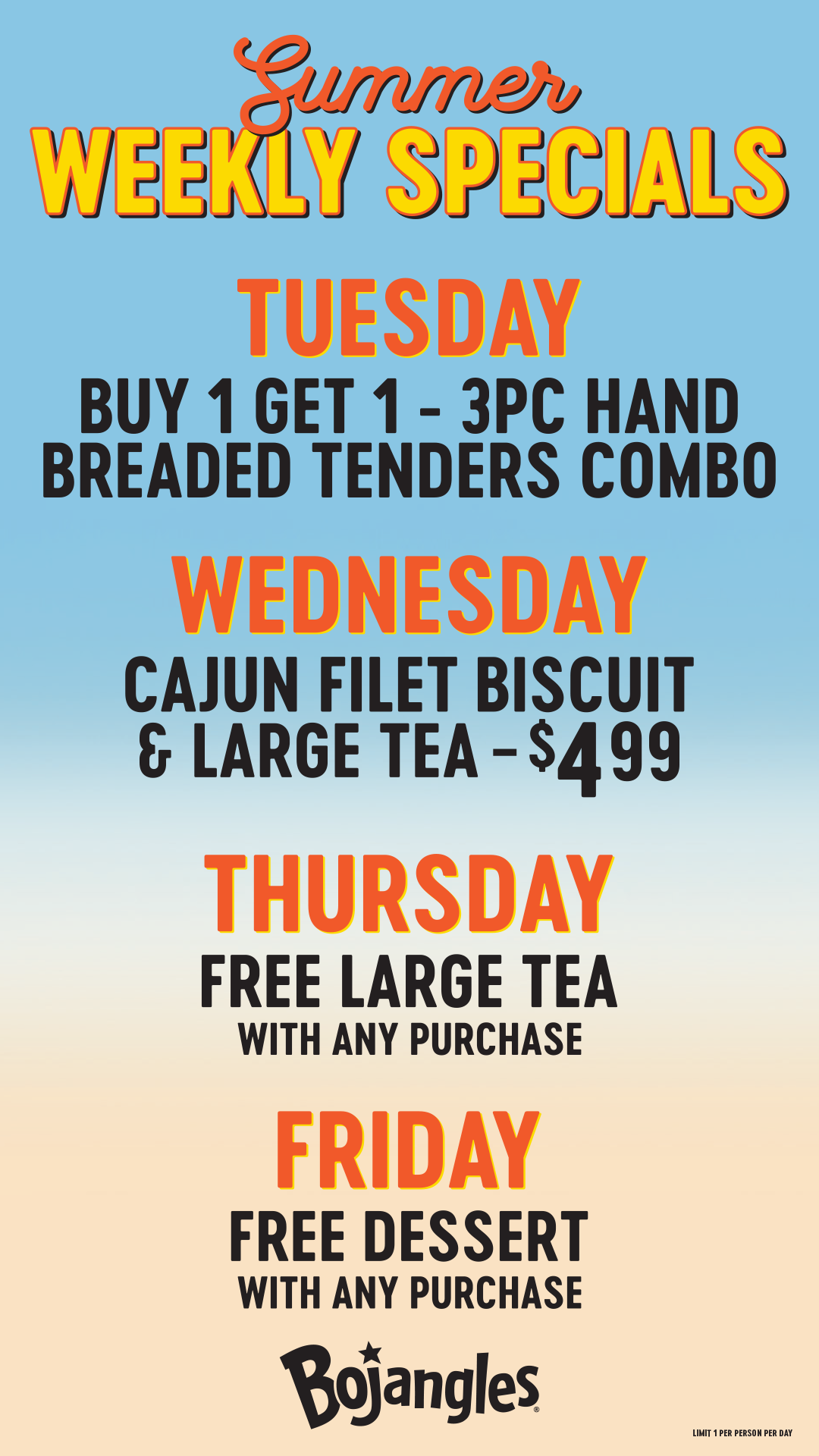 Bojangles Facebook ad from Jun 11, 2026