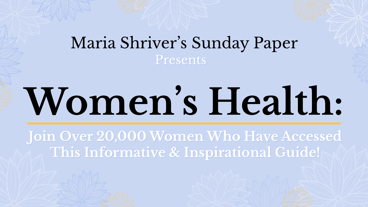 Maria Shriver Facebook ad