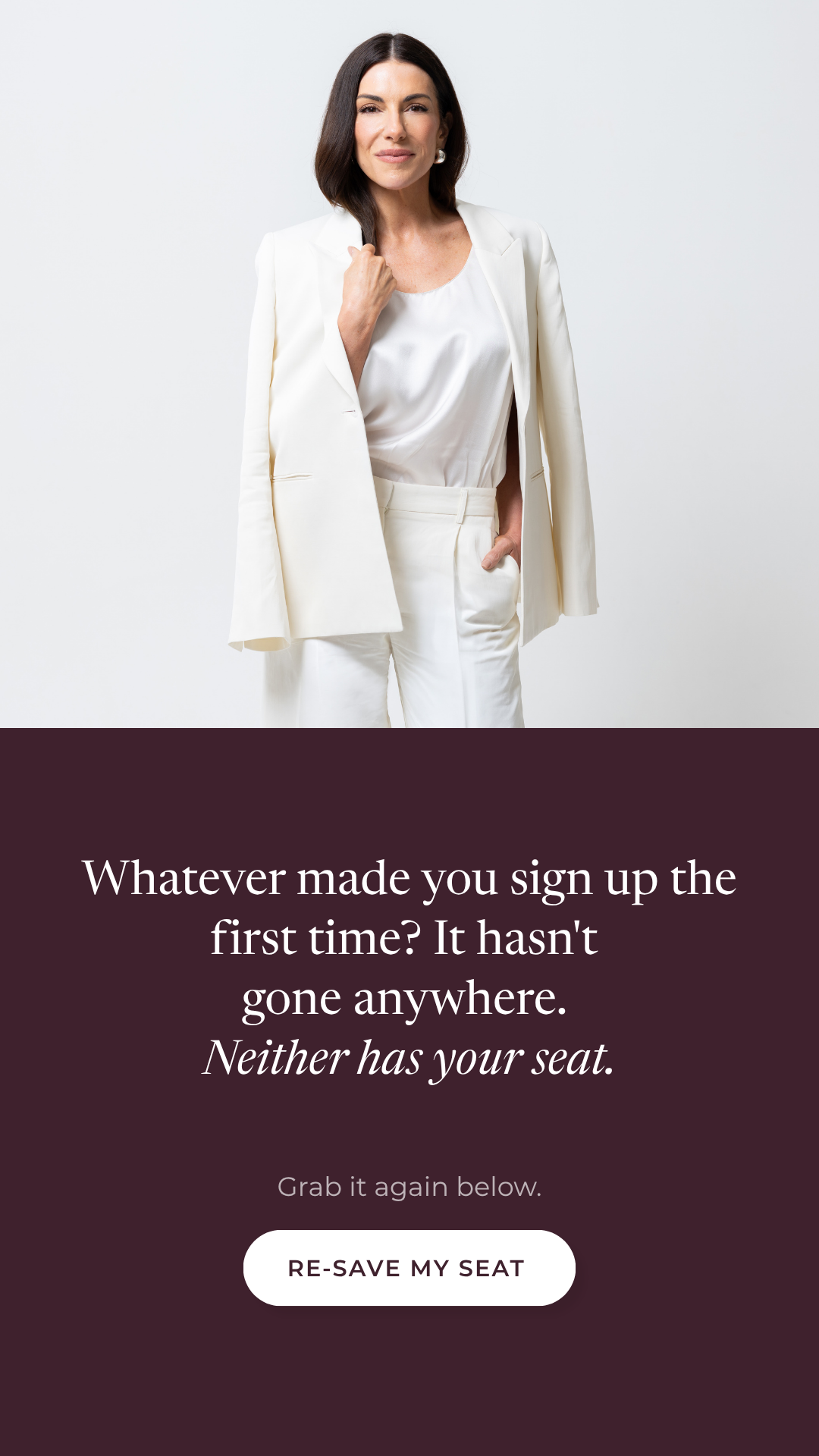 Amy Porterfield Facebook ad