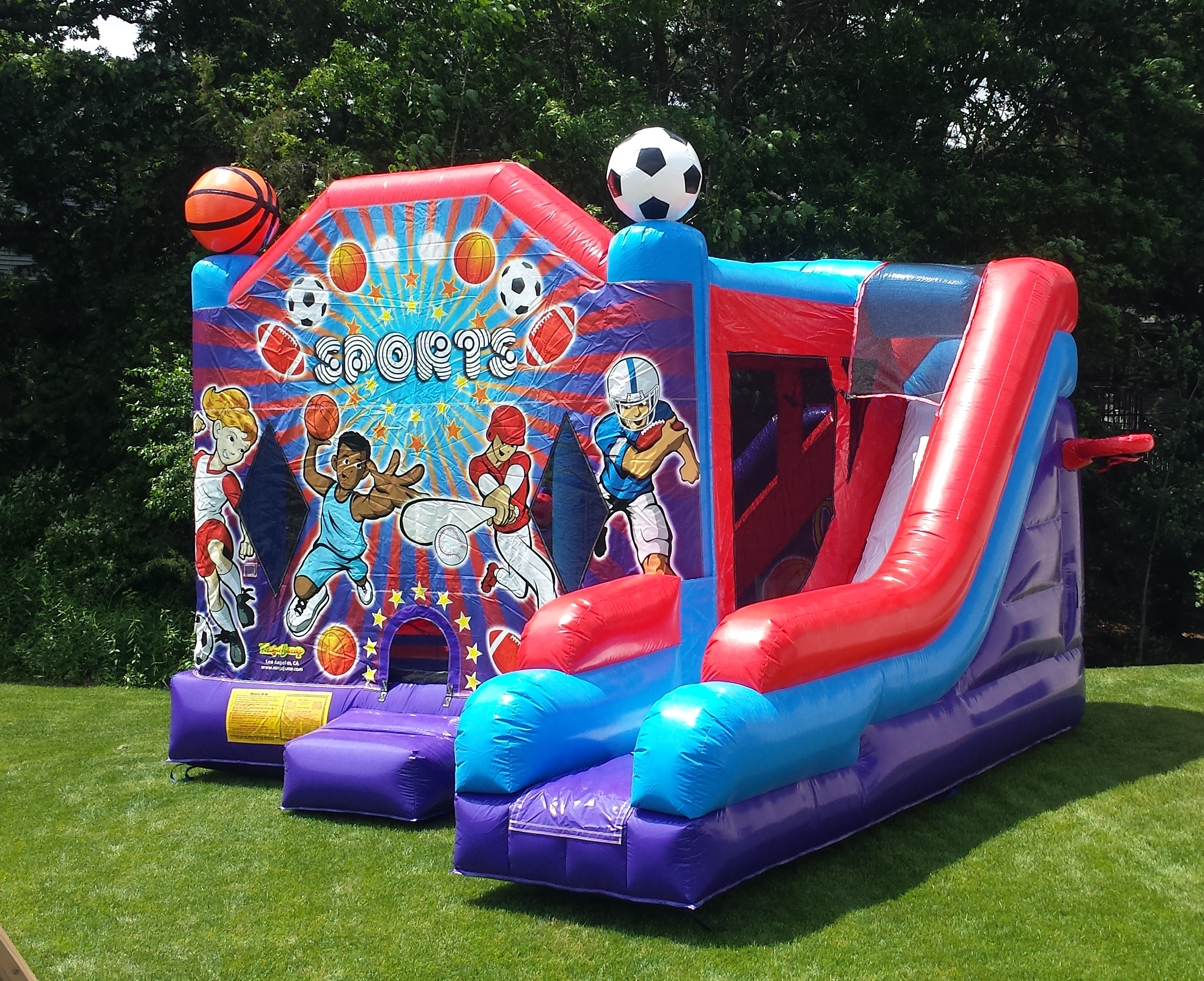 Froggy Hops Inflatable Jumpers Facebook ad
