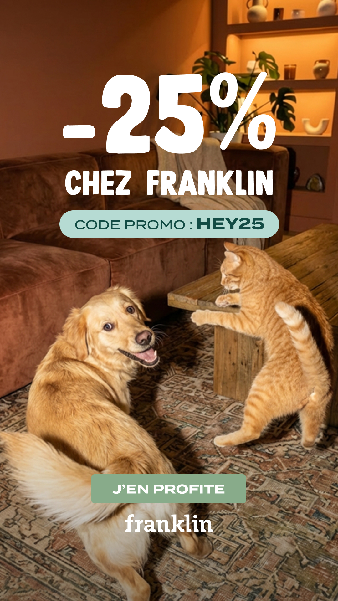 Franklin Pet Food Facebook ad