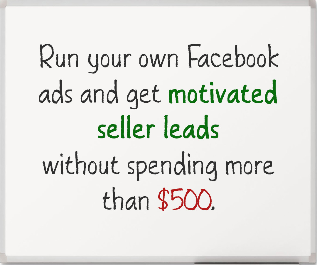 Courtney Scott Facebook ad: Run Ads Like the Top 1% of Real Estate Investors
