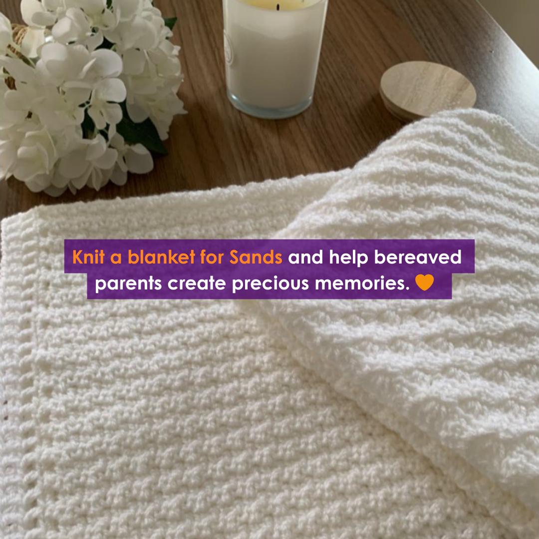 Sands - baby loss charity Facebook ad