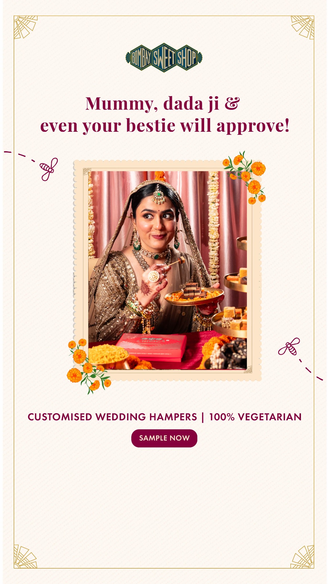 Bombay Sweet Shop Facebook ad