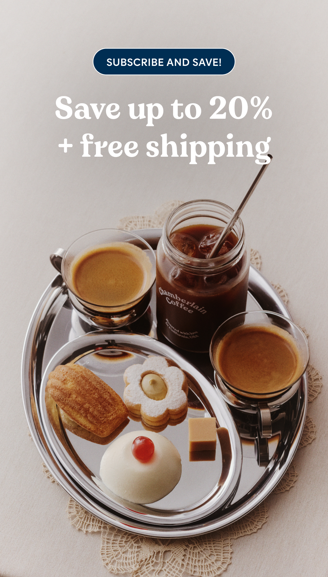 Chamberlain Coffee Facebook ad