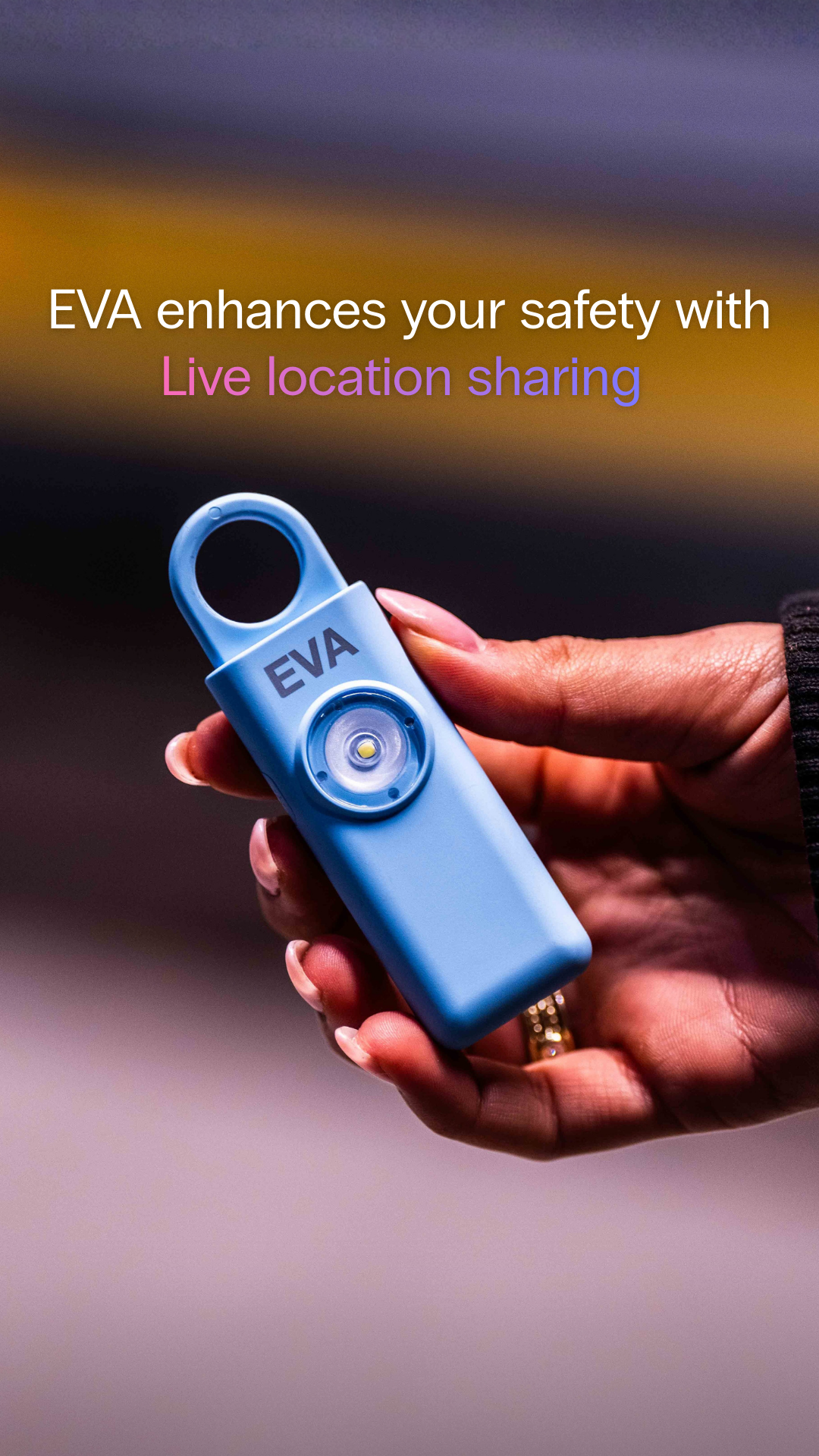 EVA Facebook ad: Life's too short to walk home scared