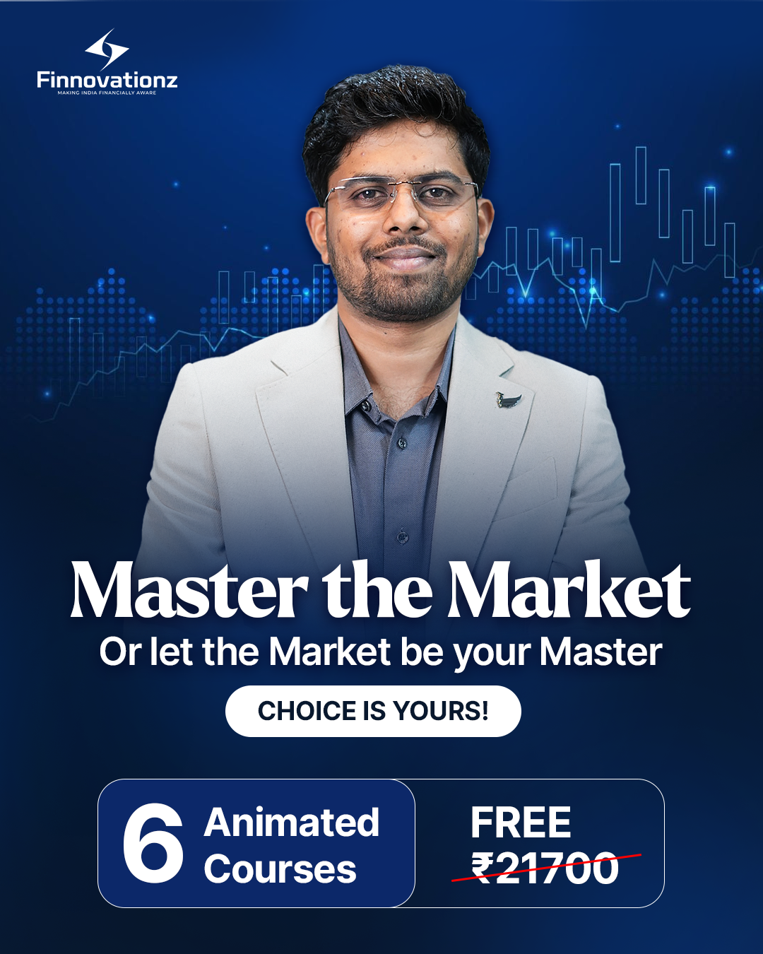 FinnovationZ by Prasad Facebook ad: Free Stock Market Coaching