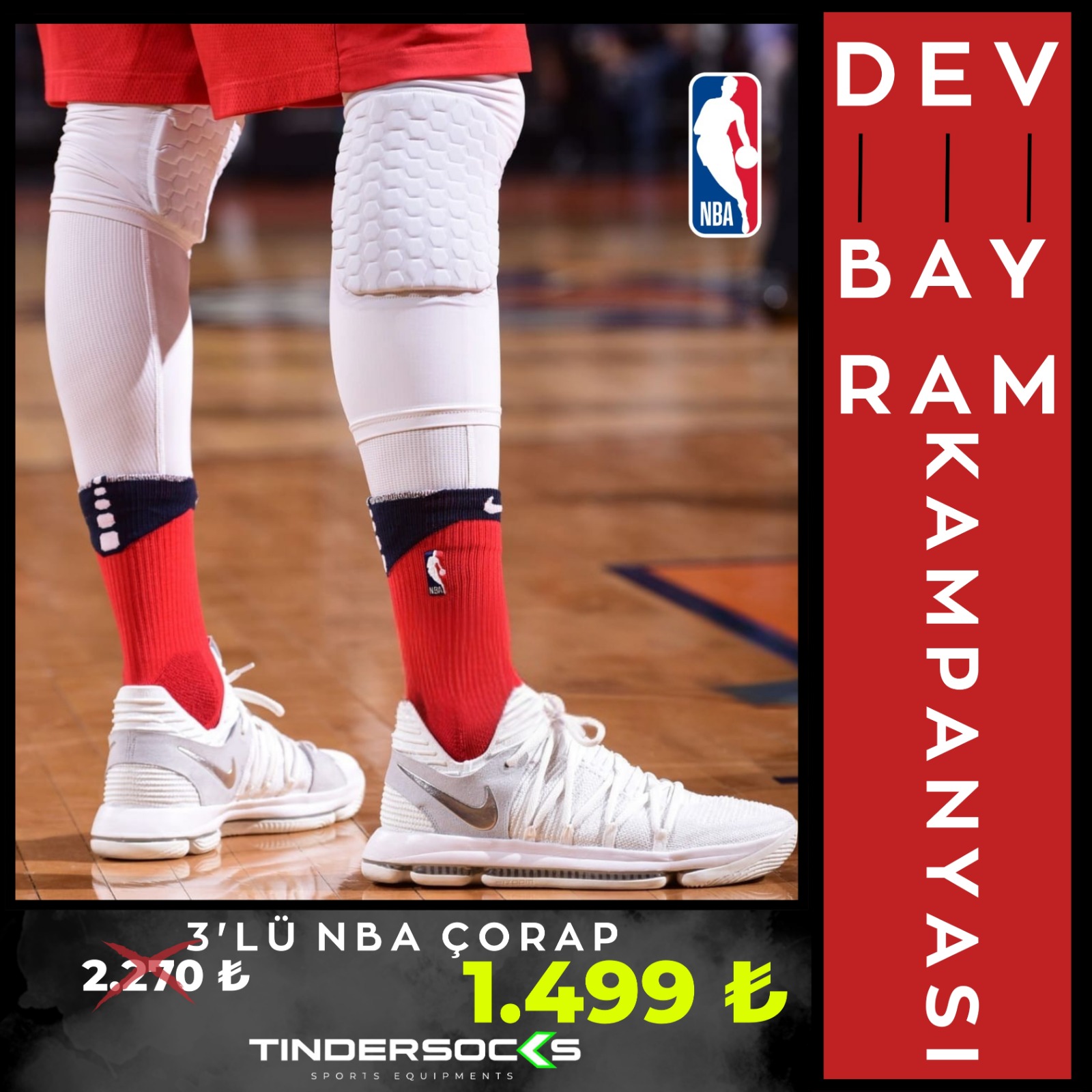 Tinder Socks Facebook ad: Bayram Fırsatları