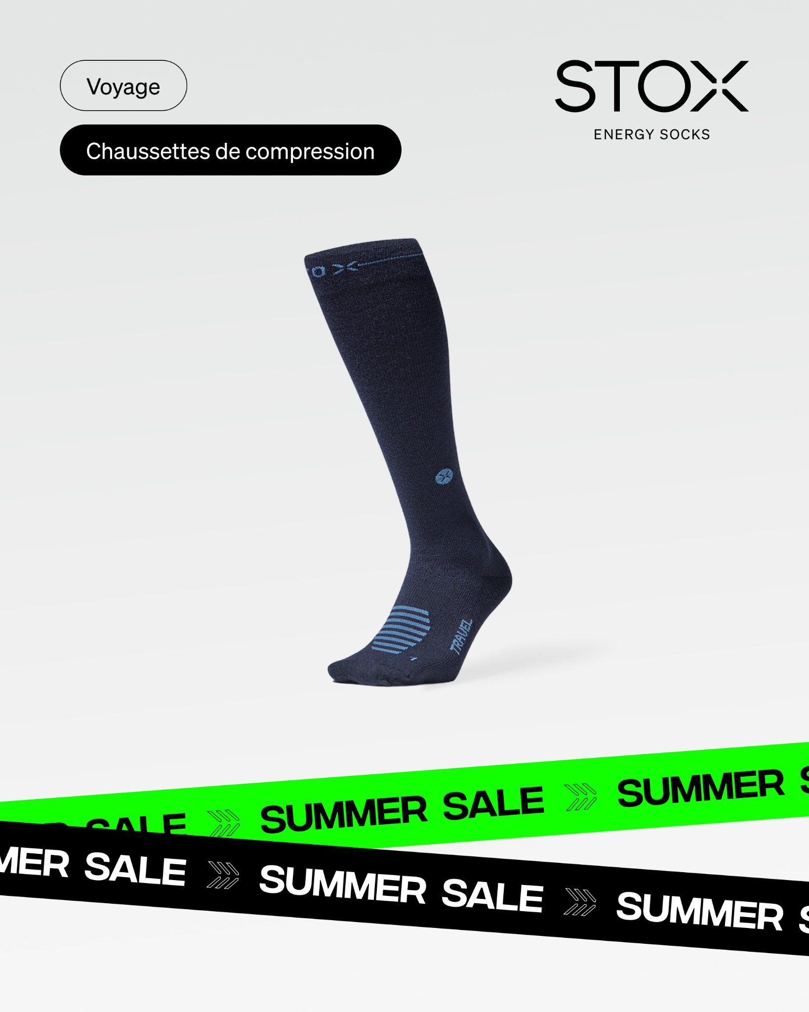 STOX Energy Socks Facebook ad