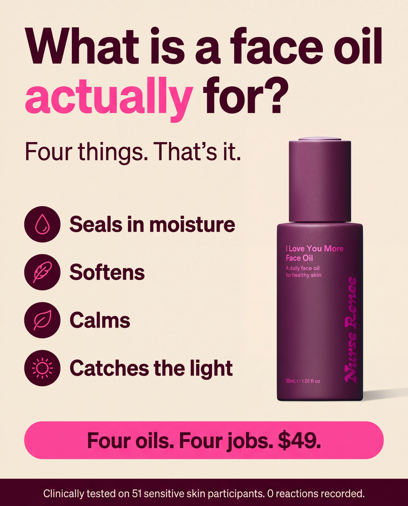 Nurse Renee Facebook ad