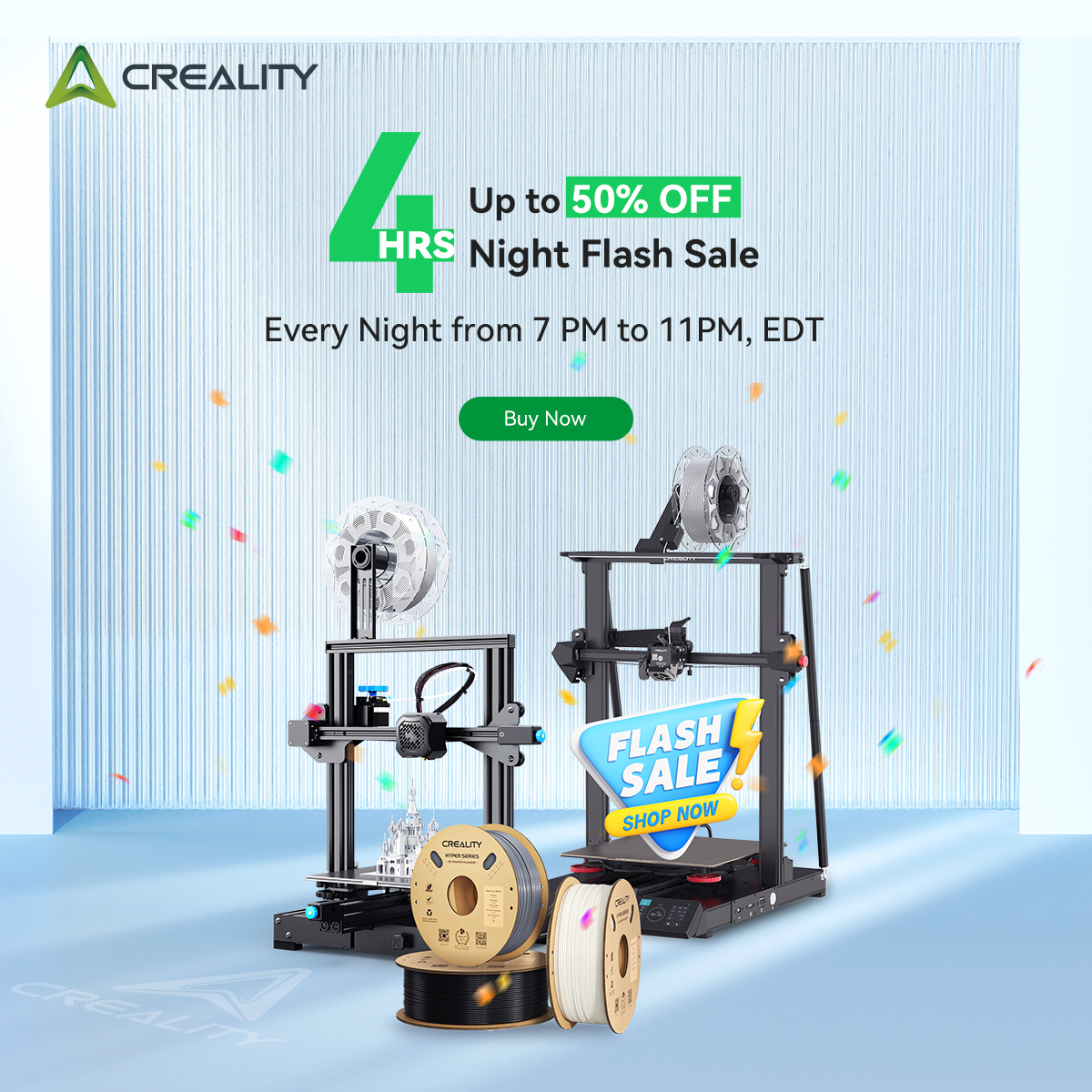 Creality3DPrinter Facebook ad