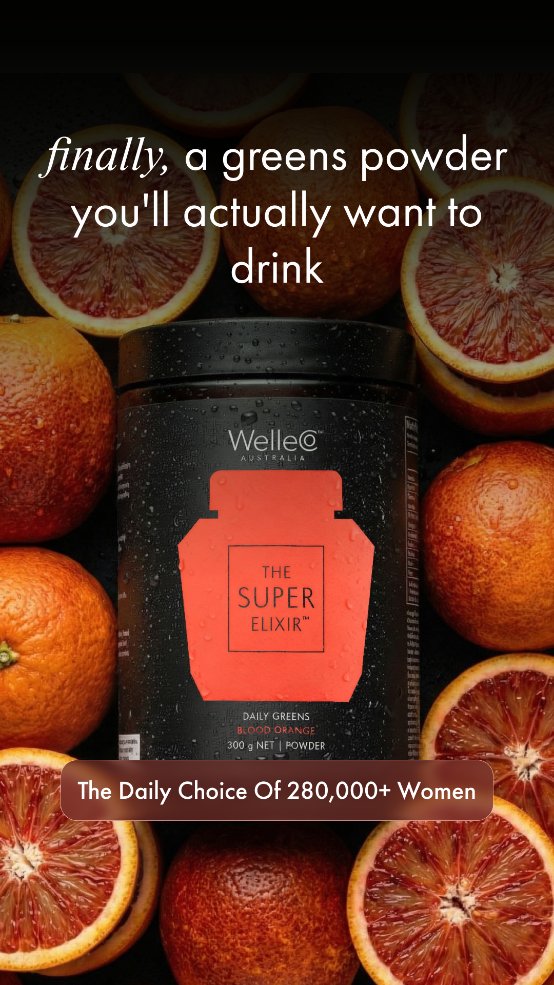 WelleCo Facebook ad