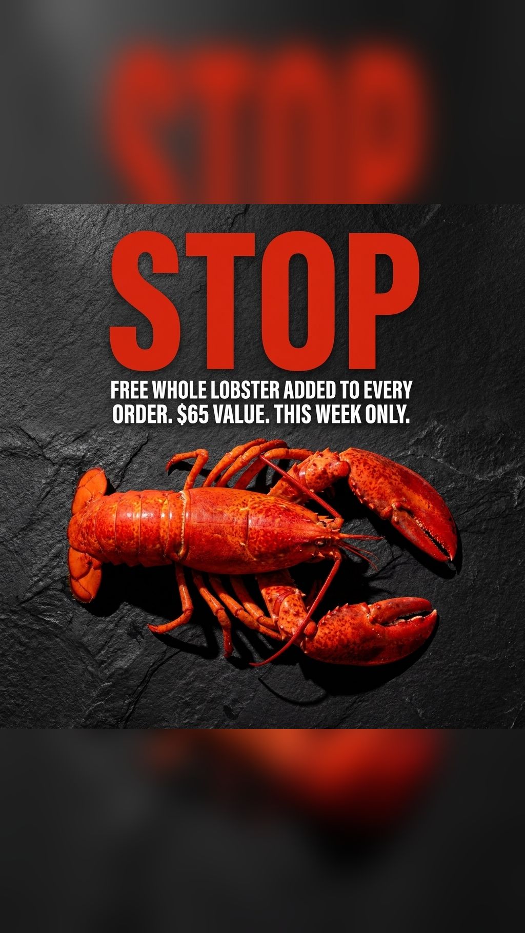 PrimeFish Seafood Co. Facebook ad