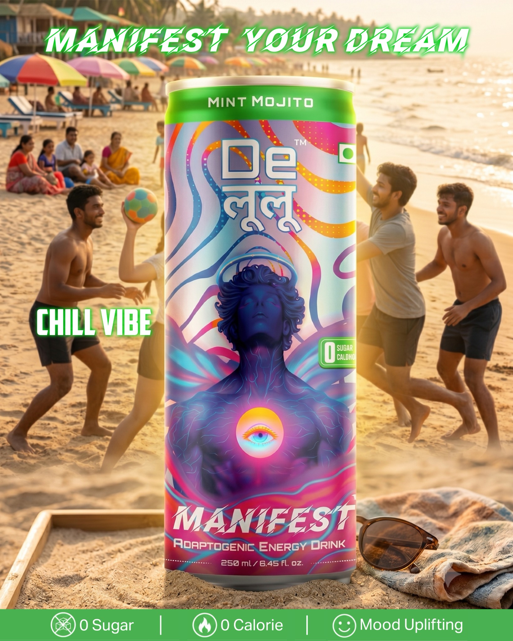 delululand.official Facebook ad: Refreshing Minty Drop