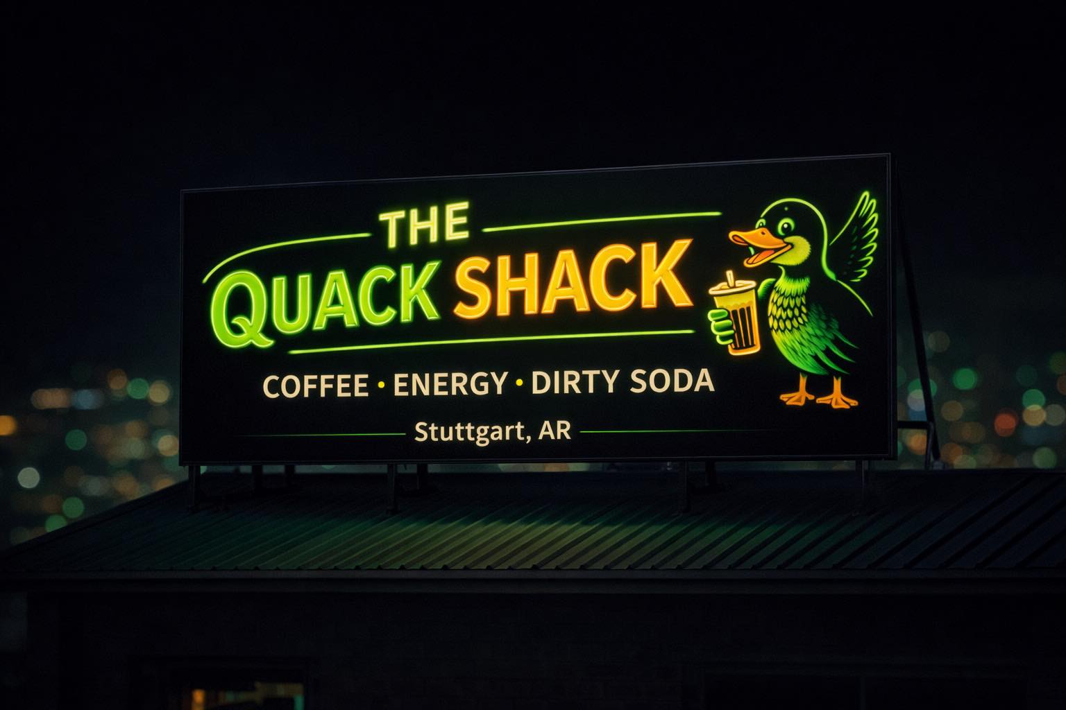 The Quack Shack Facebook ad