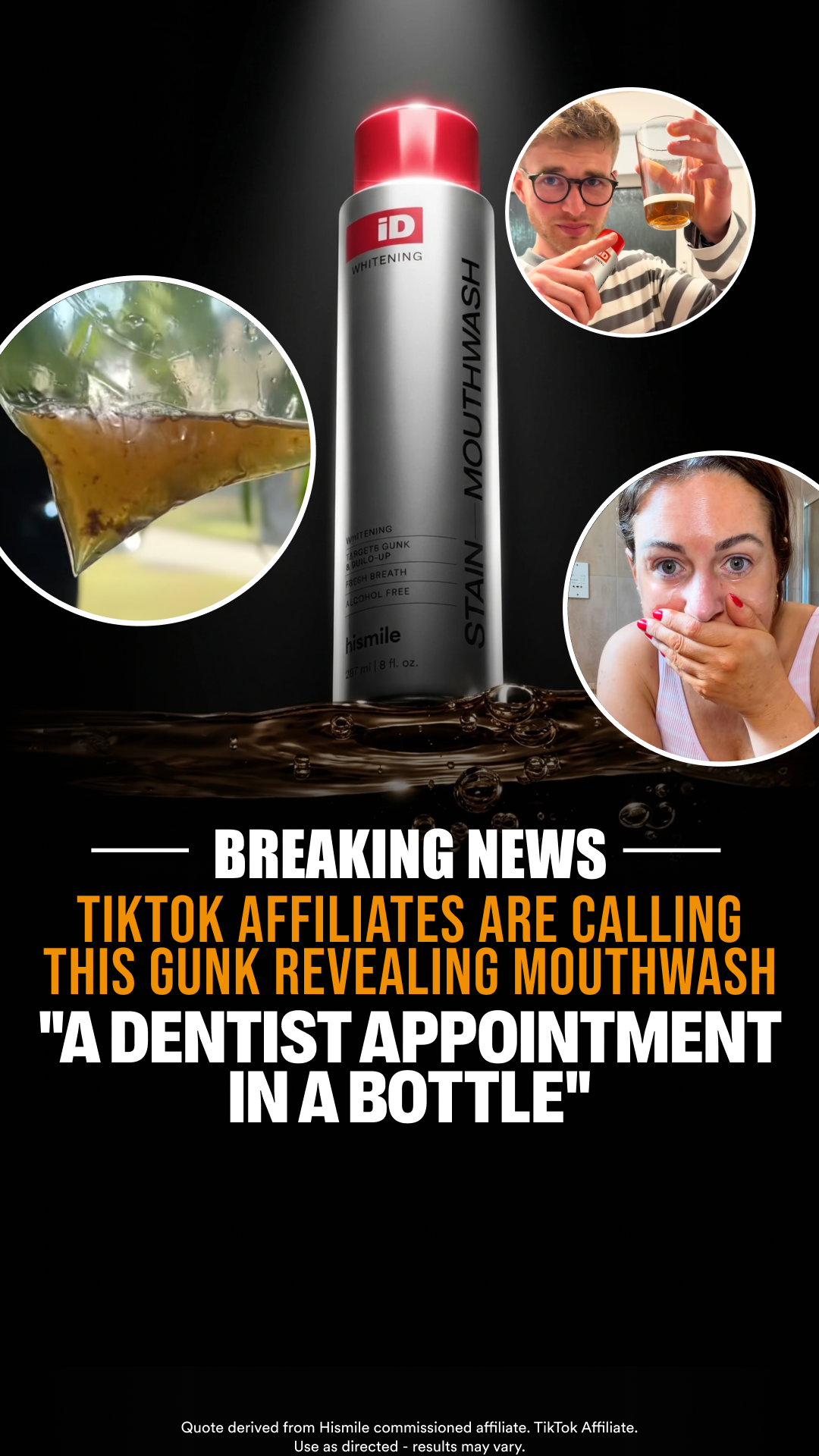 Hismile Facebook ad
