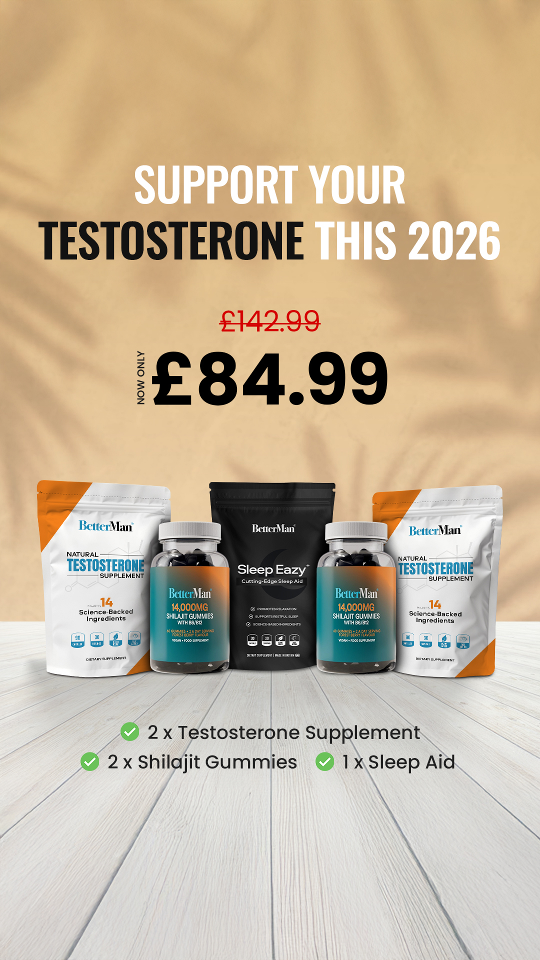 Betterman Labs Facebook ad