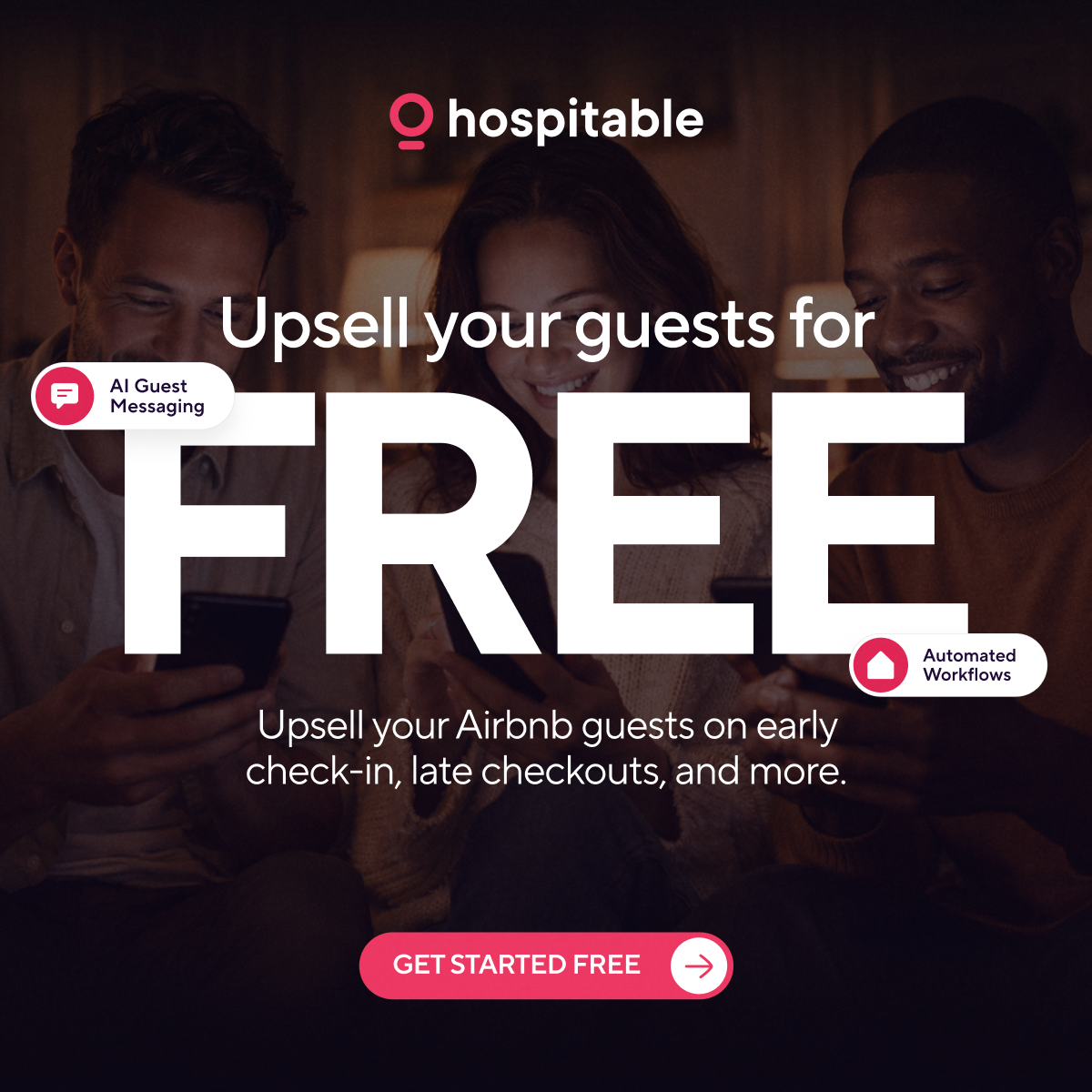 Hospitable.com Facebook ad