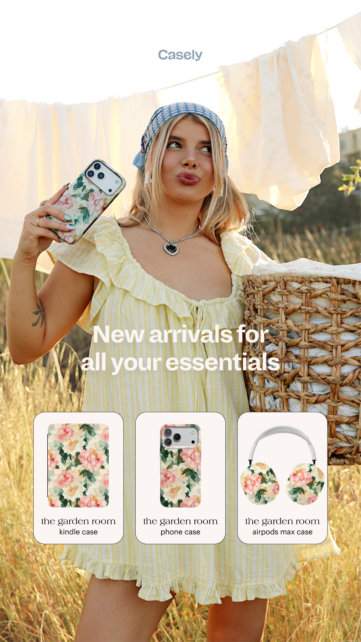 Casely Facebook ad