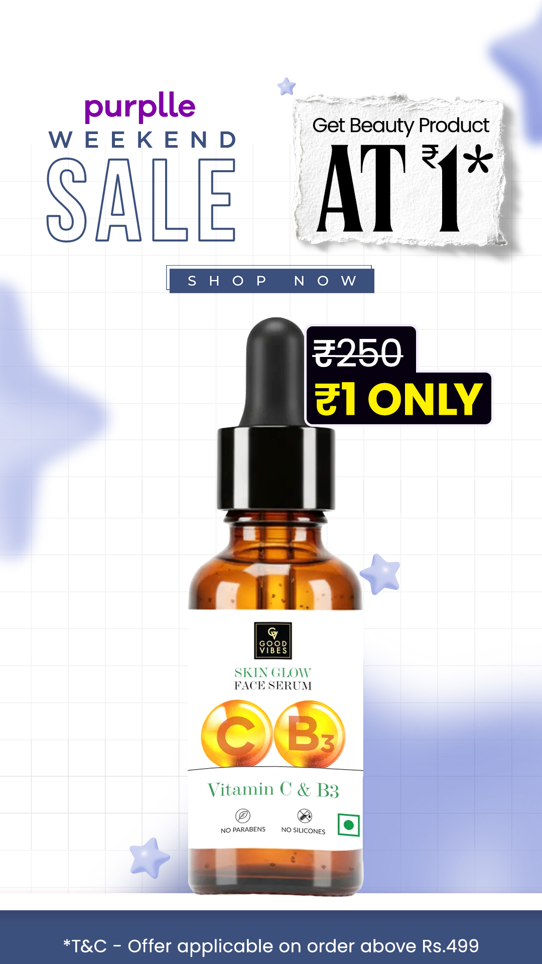 Purplle.com Facebook ad