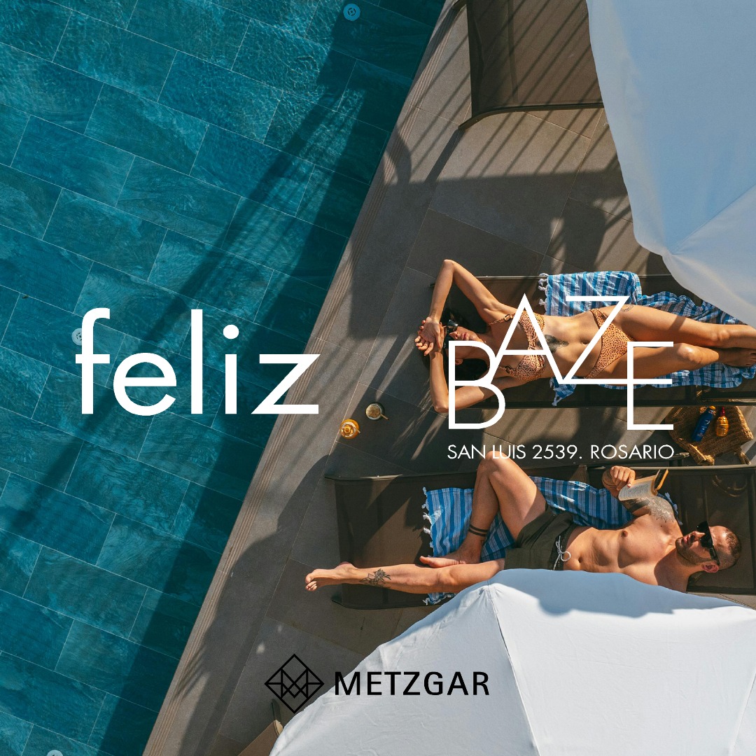 Ing. Metzgar & Asoc. Facebook ad: Feliz de vivir en BAZE.