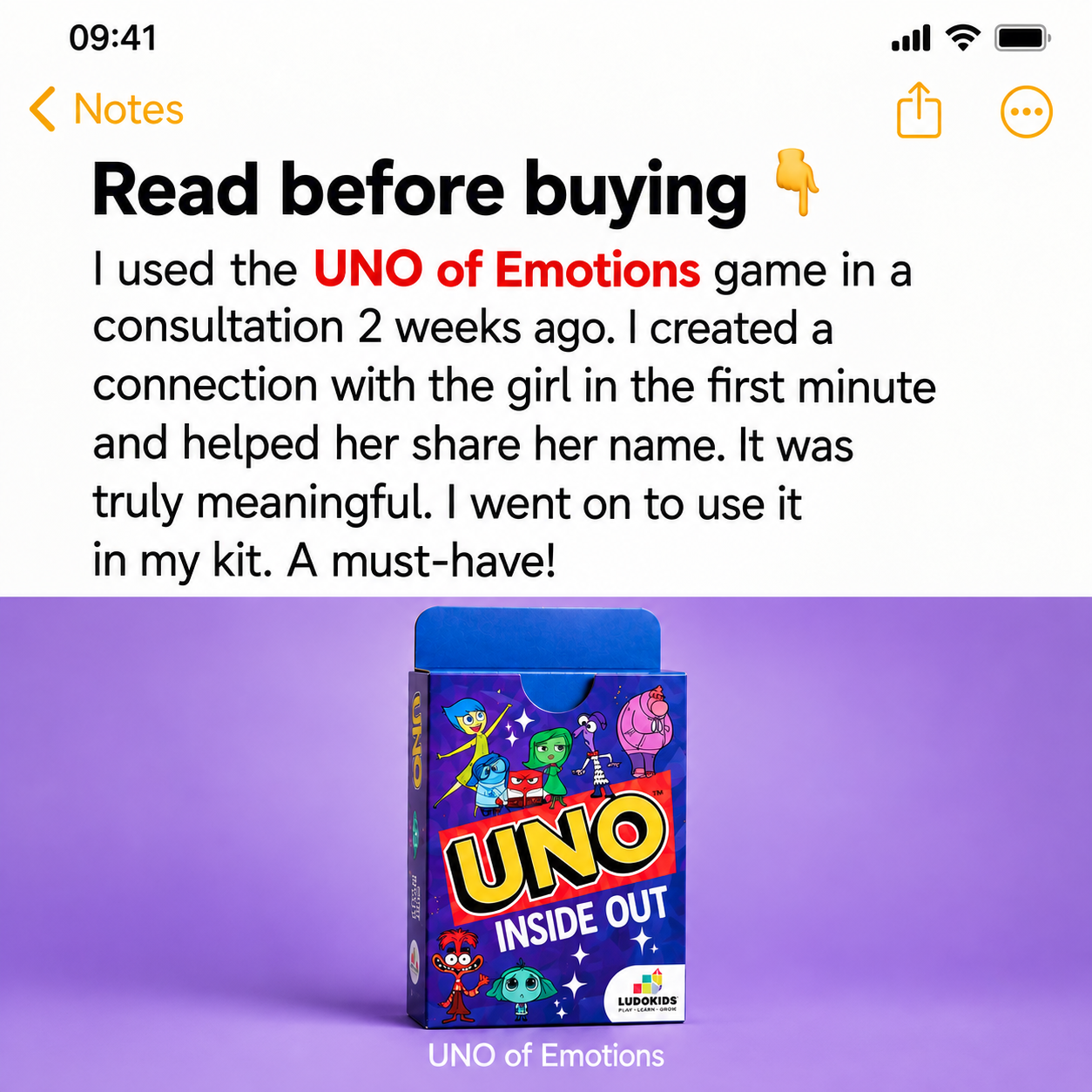 Psicokids Facebook ad: The Card Game That Gets Kids Talking