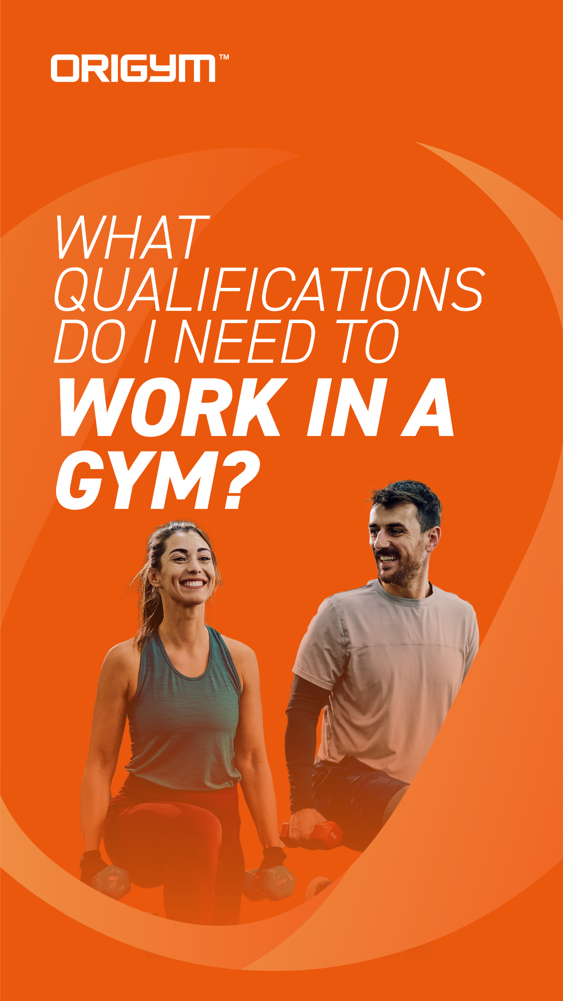 OriGym Centre of Excellence Facebook ad: What Qualifications Do You Need to Work in a Gym?