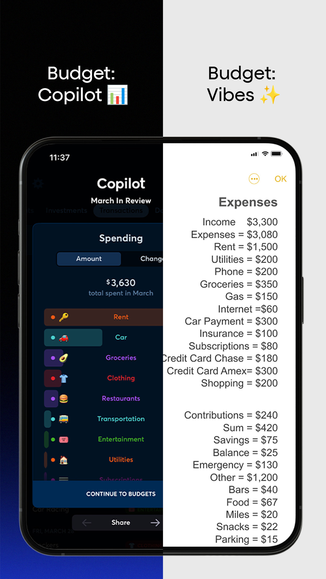 Copilot Money Facebook ad