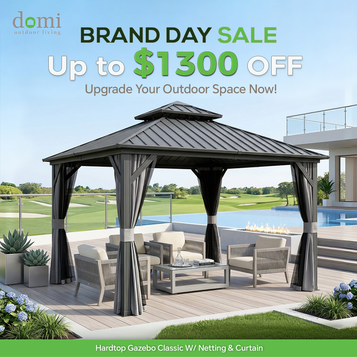 Domi Outdoor Living Facebook ad