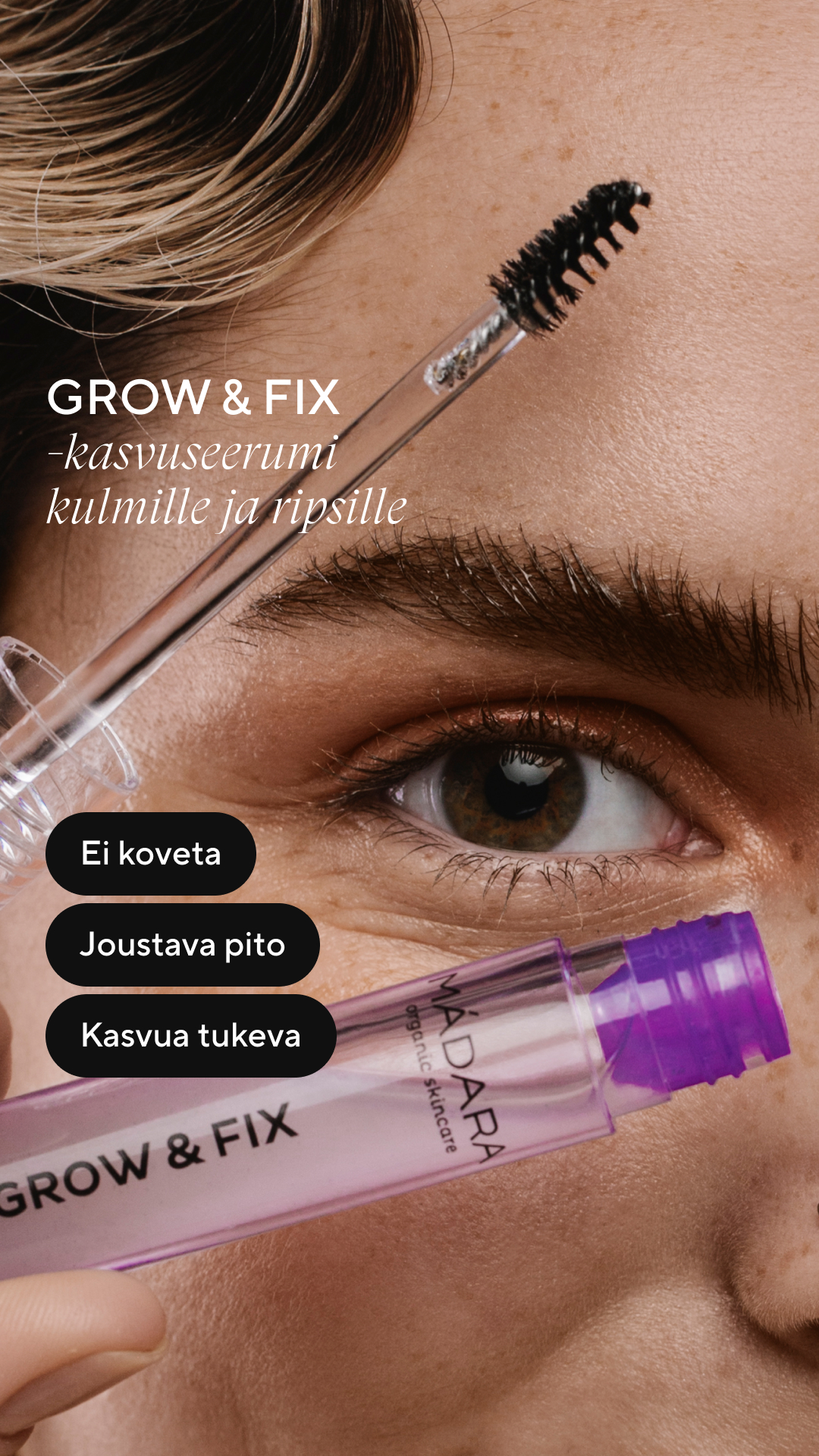 Mádara Organic Skincare Facebook ad