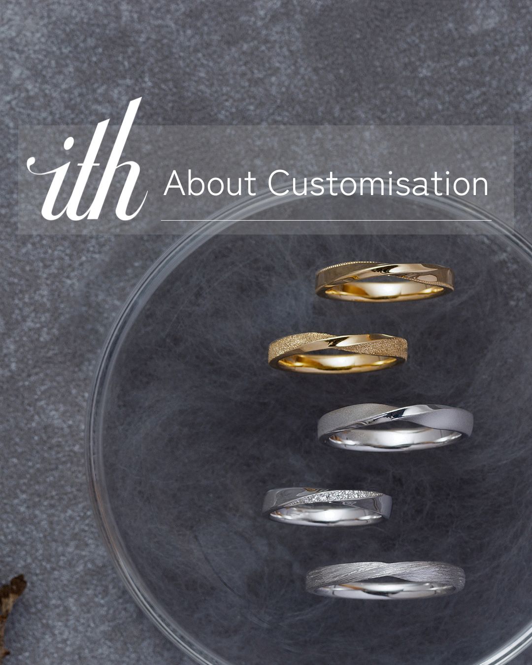 Ith_marriage_intl Facebook ad: About customisation options for our rings.