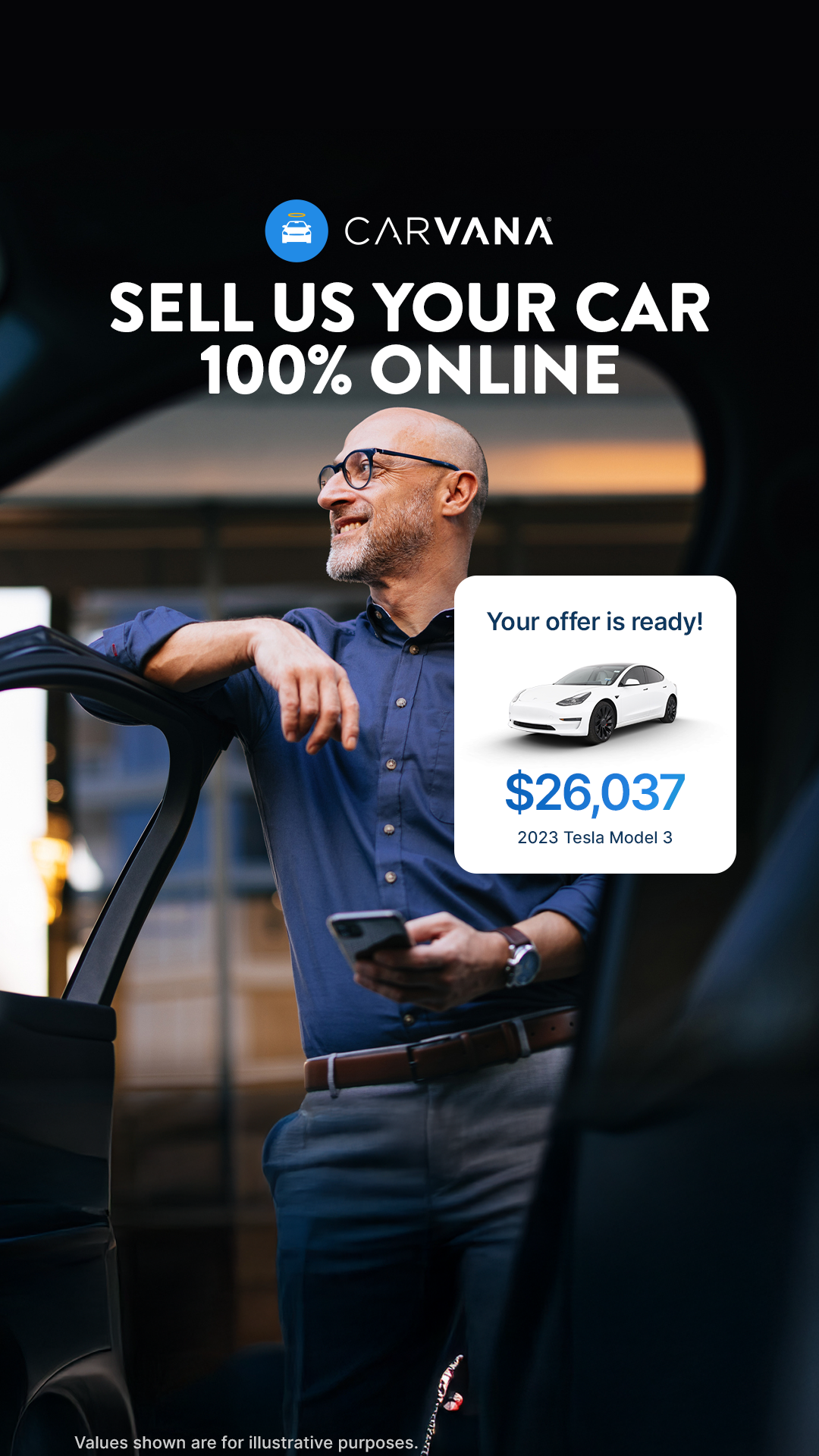 Carvana Facebook ad