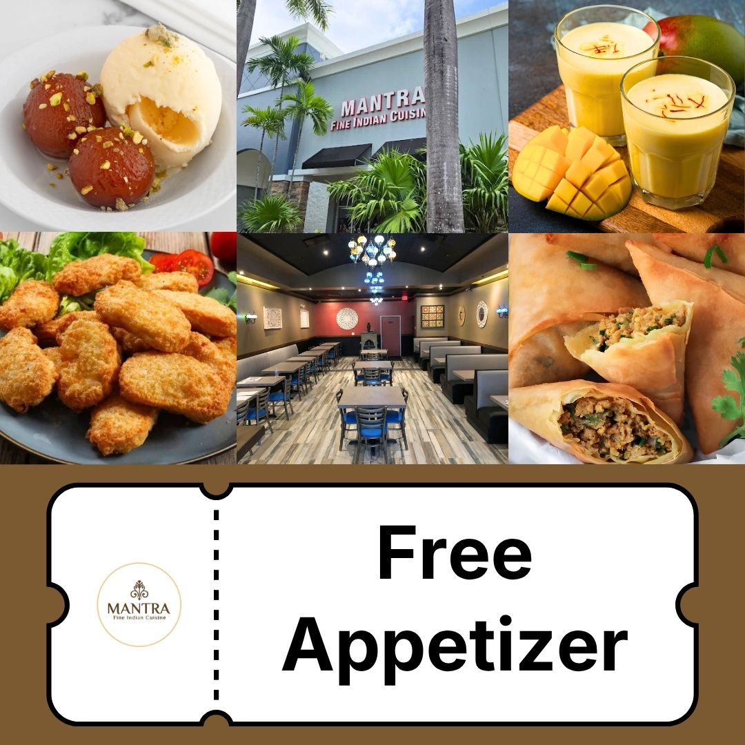 Mantra Indian Cuisine Facebook ad